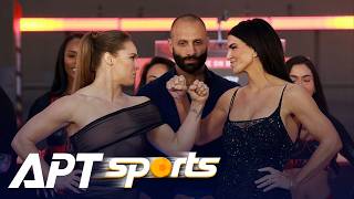 Ronda Rousey & Gina Carano Face Off | APT Sports