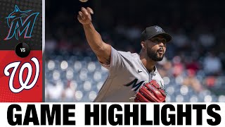 Marlins vs. Nationals Game Highlights (9/18/22) | MLB Highlights