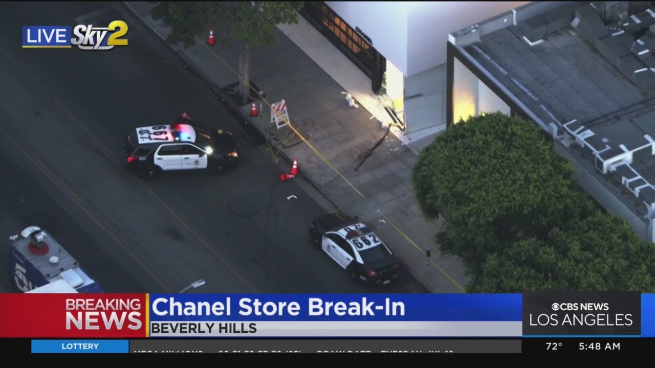 Chanel store burglarized in Beverly Hills 
