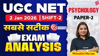 UGC NET Psychology Paper Analysis 2025 | UGC NET Psychology Exam Analysis 2025 | UGC NET Psychology