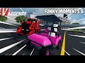 Funny moments 5 roblox vehicle legends