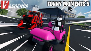 Funny Moments 5 (Roblox Vehicle Legends)