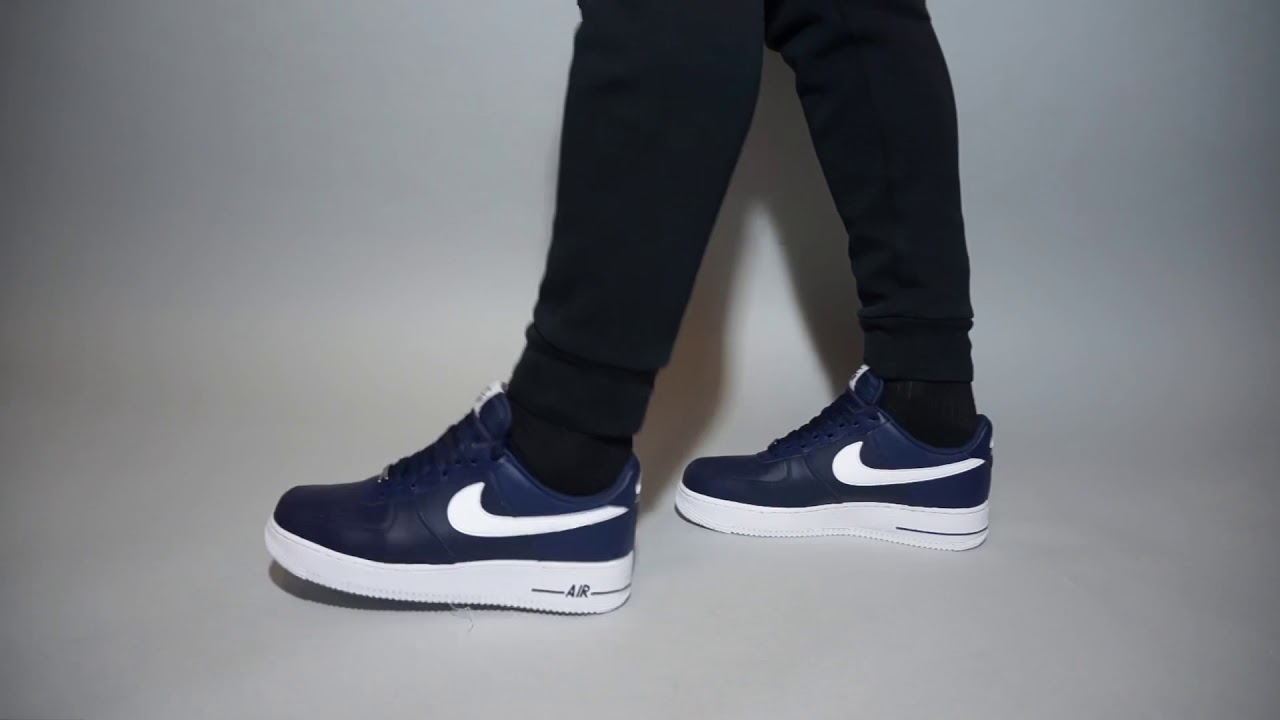 nike air force 1 navy blue