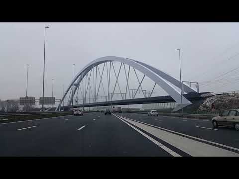 Dashcam Beelden Naarden: A1 Toerit Naarden-Bussum ----»Knooppunt Muiderberg ----»Knooppunt Diemen.