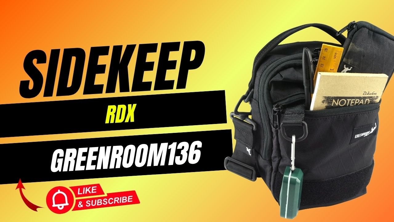 Greenroom136 Sidekeep RDX VX42: Premium X-Pac EDC Sling Review