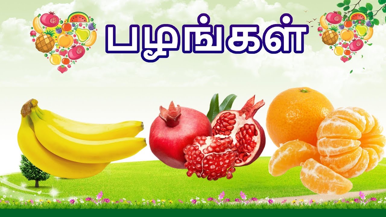      Learn Fruits Name video for kids and children in Tamil