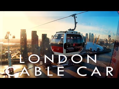 Video: Cable Car Sa Ibabaw Ng Thames