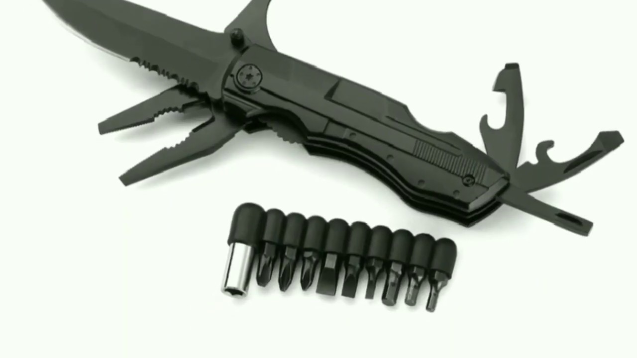 8in1 Multitool Pocket Knife YouTube