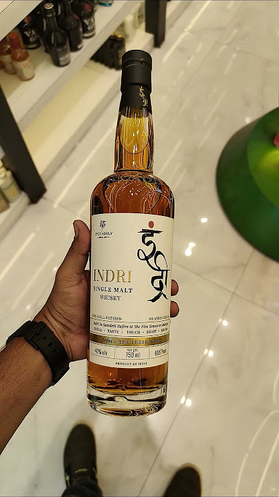 Indri indain single malt 750 ml | Maharashtra price | #whiskey #singlemaltscotch #youtubeshorts
