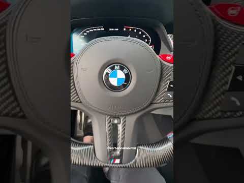 BMW X6M F96 carbon fiber steering wheel / карбоновый руль БМВ Х6М