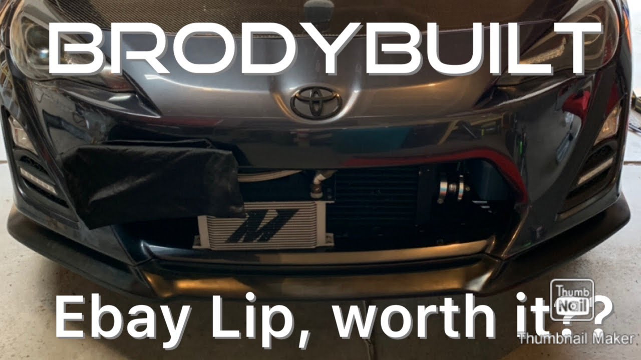 Scion FRS EBay Lip Install and Fitment!