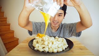 Velveeta Shells & Cheese - MUKBANG