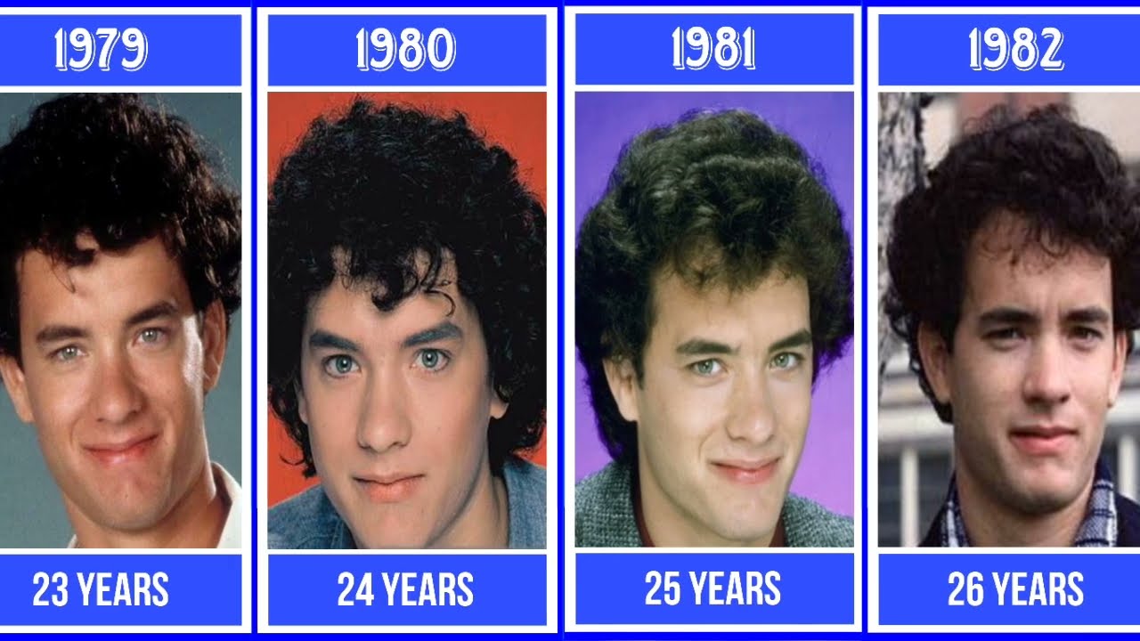 Tom Hanks Age [1973 - 2023] Transformation