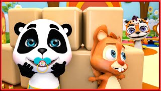 The  Baby Panda  Nursery Rhymes, duck hide and seek song.