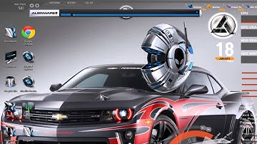 Windows media player Alienware Invander skin!!