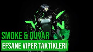 İşi̇ni̇ze Yarayacak Basi̇t Vi̇per Takti̇kleri̇ Valorant Rehber