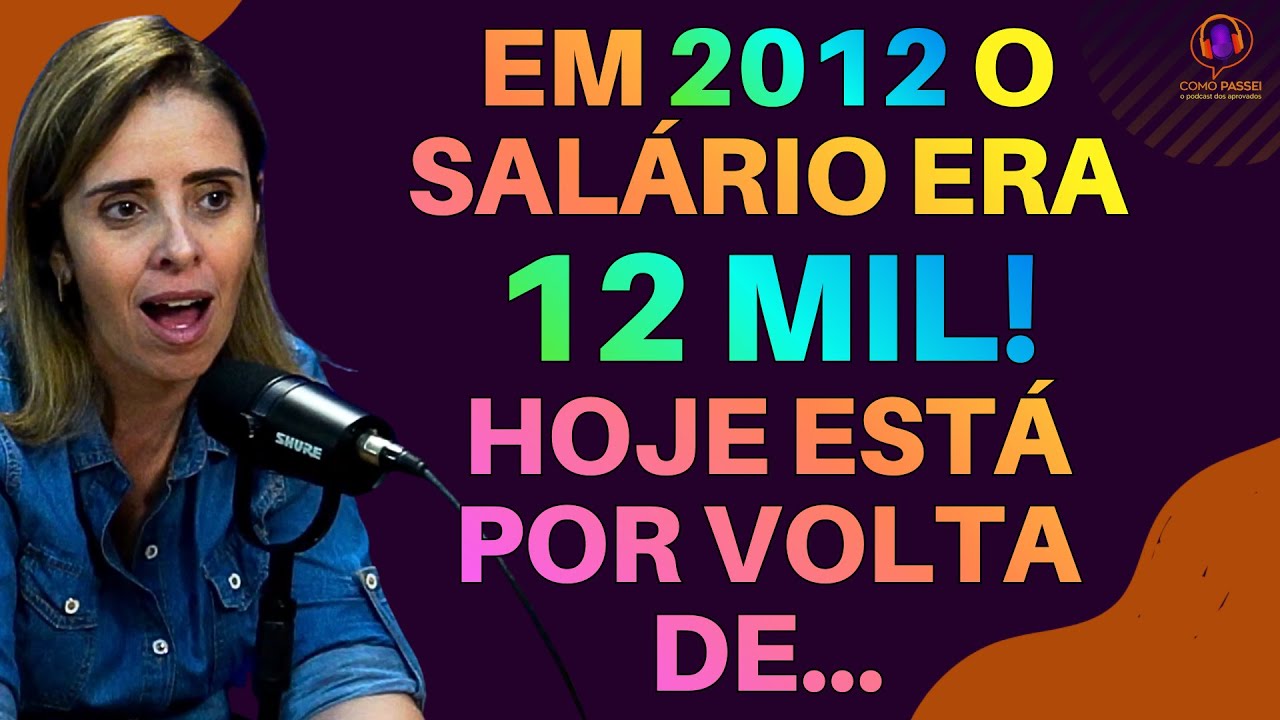 Os salário deste cargo público aumentou bem concurso público