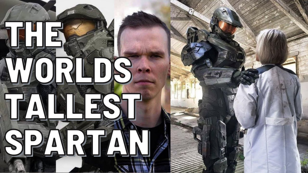 Worlds Tallest Spartan- Cosplay, Acting, Halo Infinite, and more - YouTube