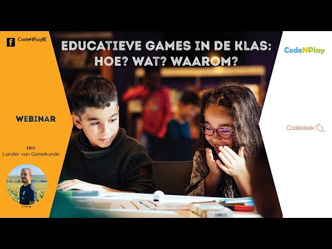 Video: Educatieve computerspellen