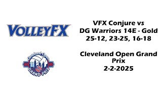 VolleyFX Conjure vs DG Warriors 14E Set 1