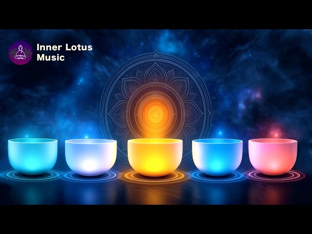 528Hz Healing Frequency Singing Bowls Sound Bath | Emotional