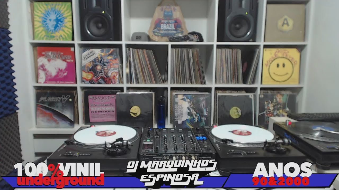 Live 100% Vinil Underground anos 90 & 2000 com DJ Marquinhos Espinosa