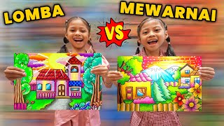 LOMBA MEWARNAI ALUNA VS AMANDA!! BERHADIAH JUTAAN RUPIAH!!