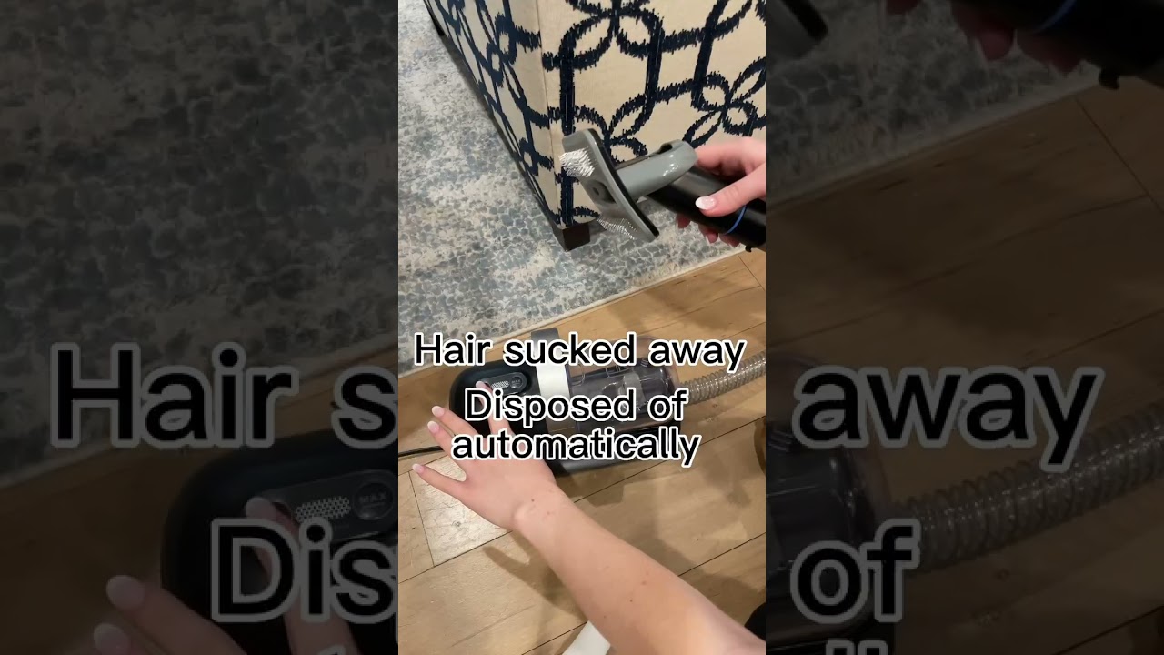 How does the FurMe compare to the noise of a normal Vacuum?