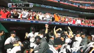 2012/10/11 Posey's grand slam