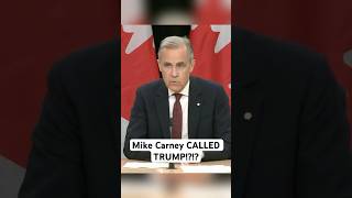 Mike Carney CALLED DONALD TRUMP and Arranged to MEET Him!?