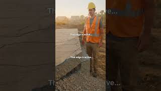 This Foundation Shouldn’t Move… But The Gravel Did 😳 #construction #concrete