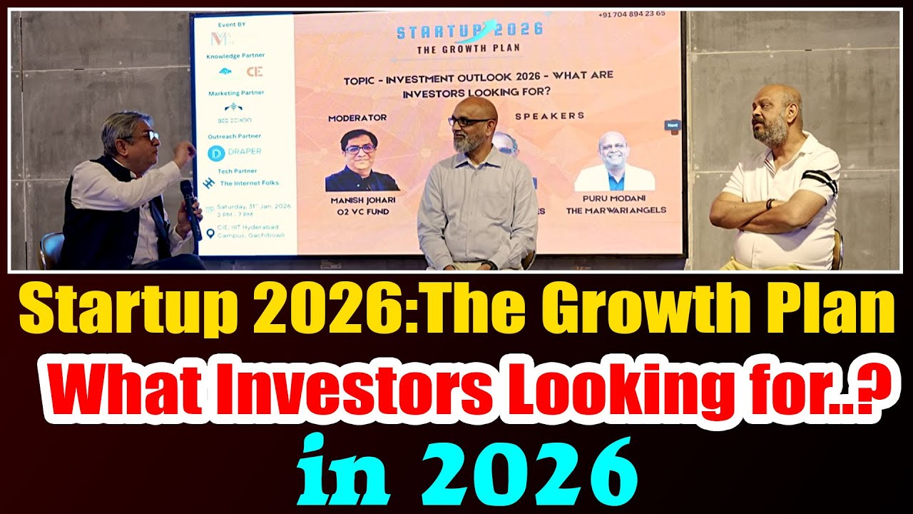 Startup 2026 The Growth Plan: What Investors Looking for..? in 2026 ...