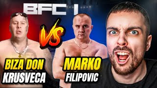 GUH REAKCIJA NA BFC - BIZA vs MARKO FILIPOVIC