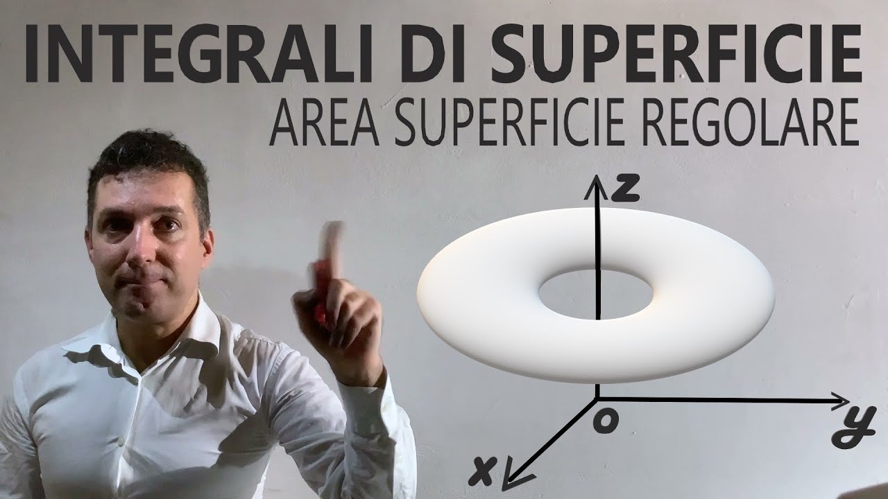 Integrali superficiali , calcolo aree di superfici regolari