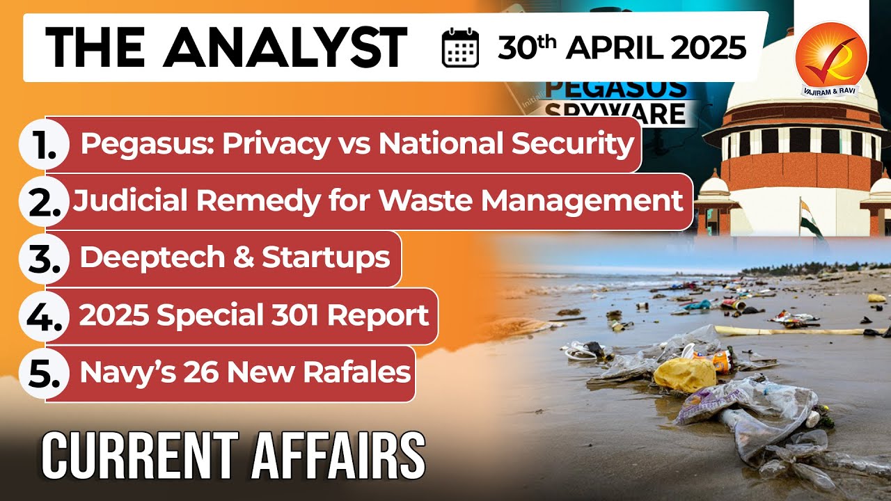 Daily Newspaper Analysis 30th Apr 2025 | The Hindu Analysis | Indian ...