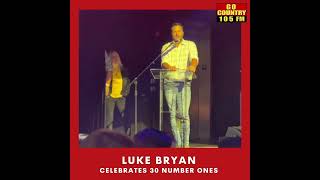 30 number ones later, Luke Bryan gives big props to his wife Caroline