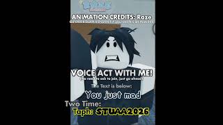 *Taph Is Back!* Voice Act With Me! [Forsaken Edition] (Credits: Raze) #forsaken #voiceover #shorts