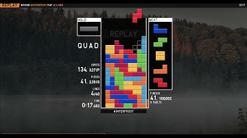 [TETR.IO] 40L Sprint 41.495 0 Finesse