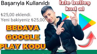 bedava google play kodu 2024 (KANITLI) kaçırma