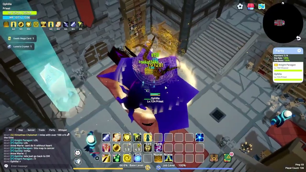 SpiritVale | Priest Weaver duo boss showcase | Spider Queen & Death Mage