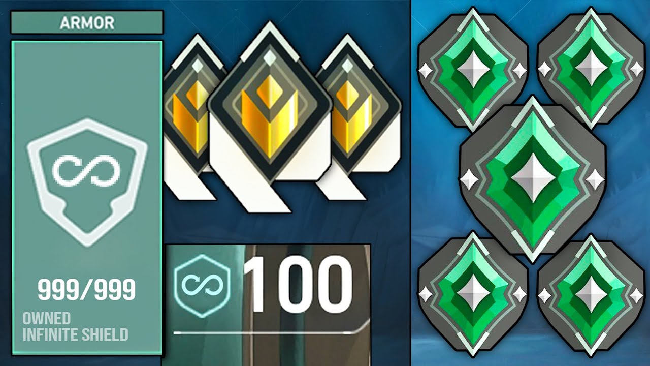 3 Radiants with INFINITE Shield VS 5 Ascendants! - (Mind Blowing Game ...