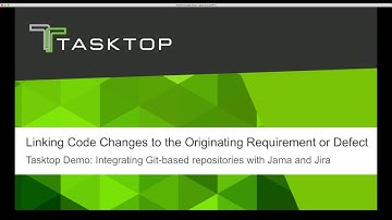 Tasktop Integration Hub - Git, Jama & Jira