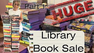 HUGE 6 Month Library Book Sale | Come Shopping With Me!