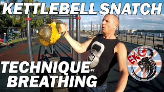 Kettlebell sport | Technique | Breathing | Snatch.