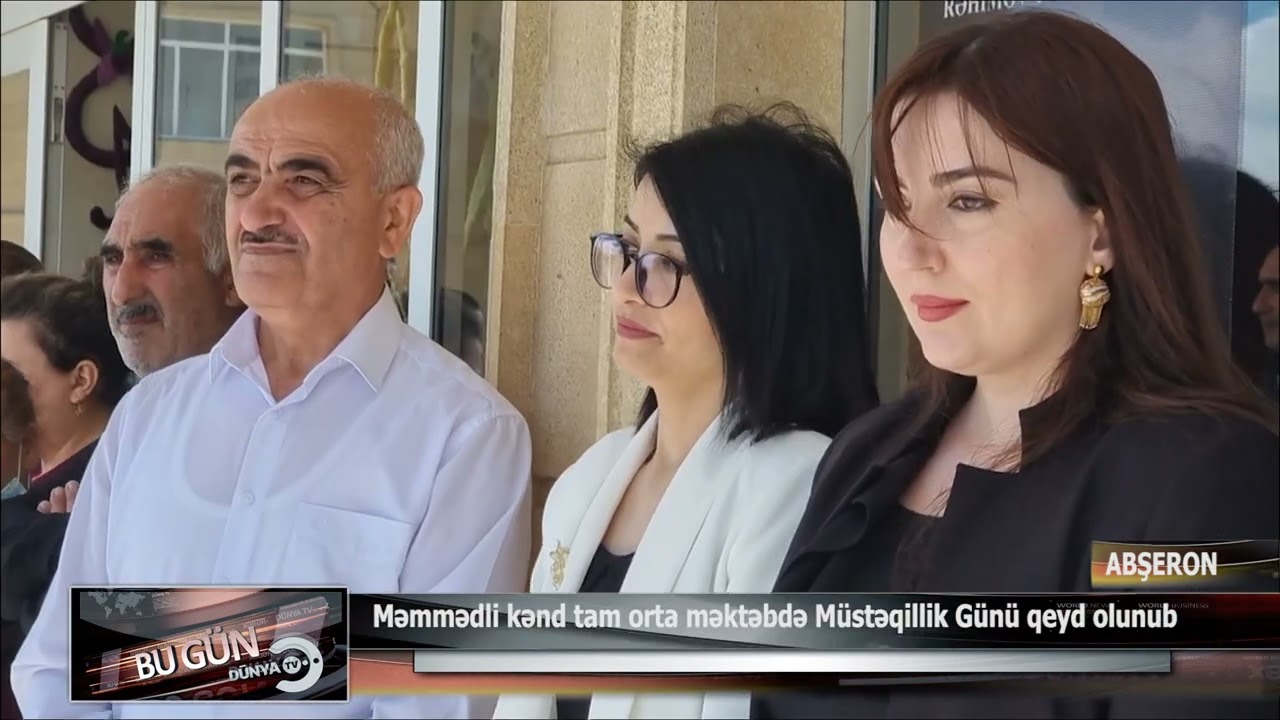27 05 2022 Məmmədli məktəbində Respublika günü və 1 iyun tədbiri