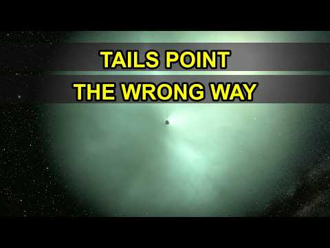 How Comets Actually Work (Why Their Tails Point Away From the Sun)