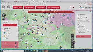Georgia EMCs reporting 30,000 customers without power