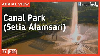 Canal Park (Setia Alamsari), Bangi | Drone view in 4K 60FPS HDR