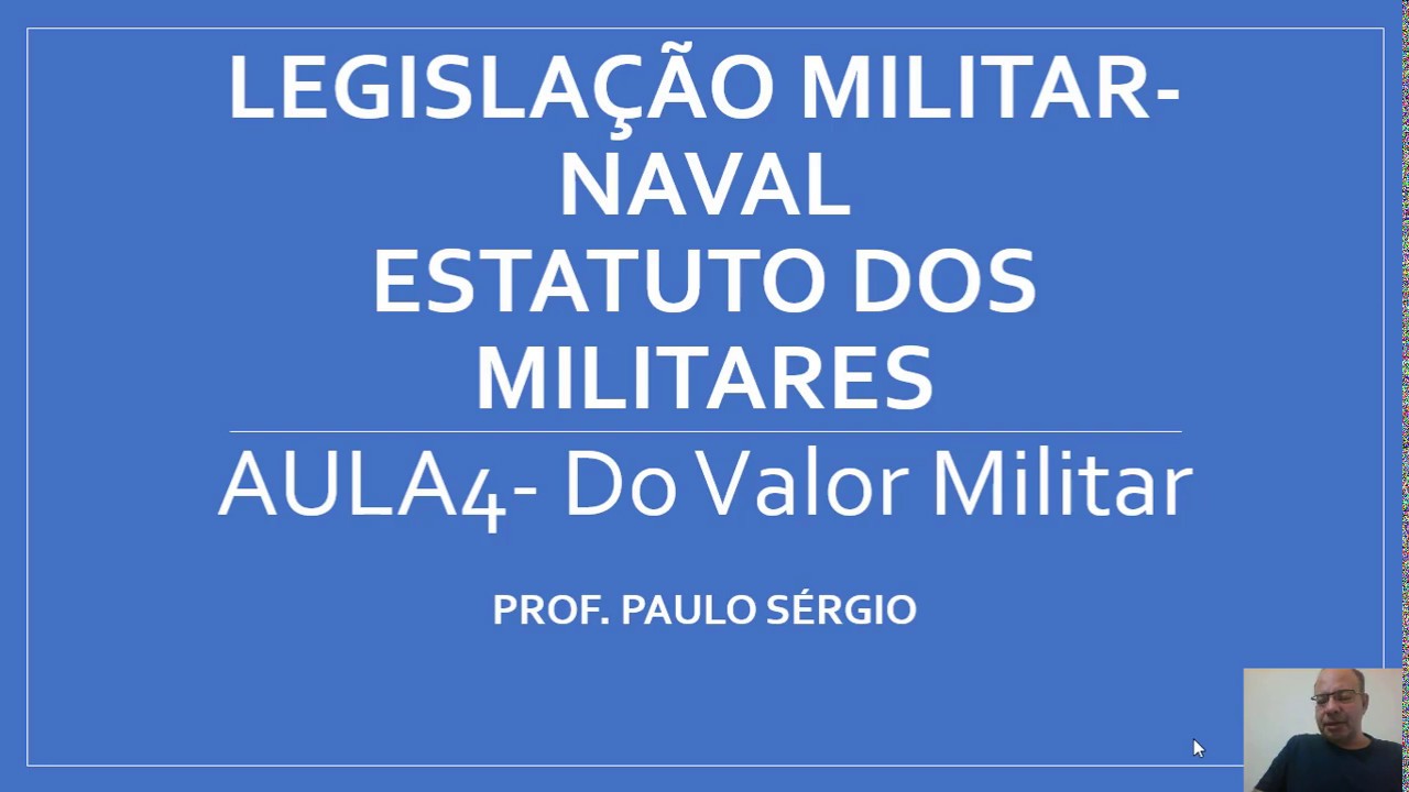 Aula 4 Estatuto dos Militares (Oficiais e Praças)