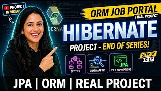 Hibernate Job Portal Project 🔥 Build Complete Job Portal Using JPA &amp; Hibernate